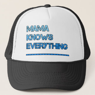 Gorra De Camionero mamá lo sabe todo
