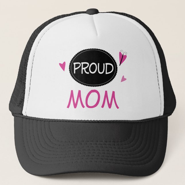 Gorra De Camionero Mamá orgullosa (Anverso)
