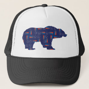 Gorra De Camionero Mama-Osa-Estrella-Fugaz