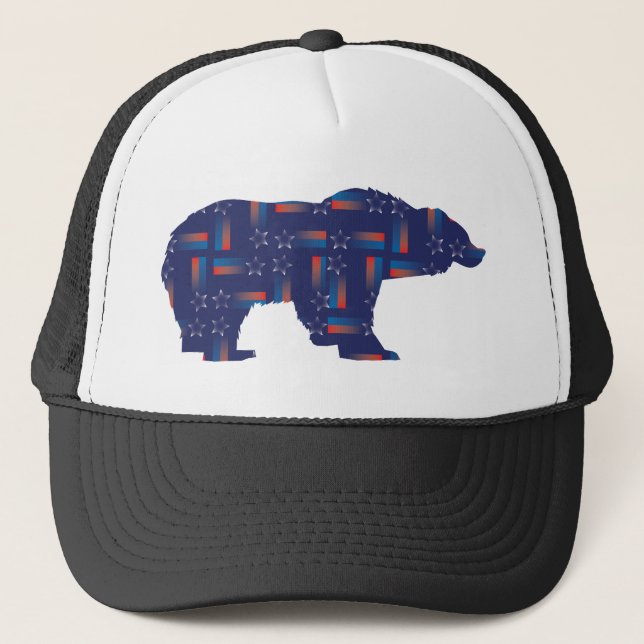 Gorra De Camionero Mama-Osa-Estrella-Fugaz (Anverso)