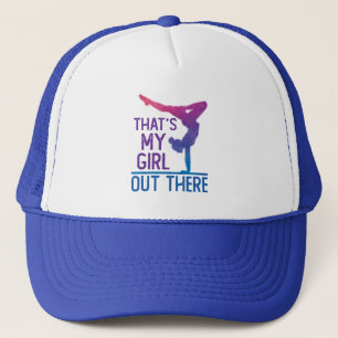 Gorra De Camionero Mamá papá de gimnasia es mi Chica