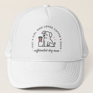 Gorra De Camionero Mamá perra amantes del café divertido femenino