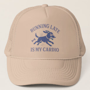 Gorra De Camionero Mamá Perro  Llegando Tarde Es Mi Cardio Lindo Retr