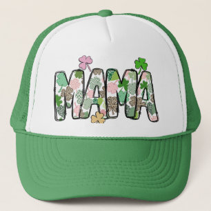 Gorra De Camionero Mama Shamrock St Patricks Day Trucker Hat - C006