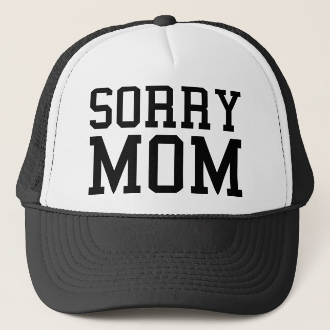 Gorra De Camionero Mamá triste (Anverso)