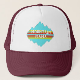 Gorra De Camionero Mamá Trucker de la montaña