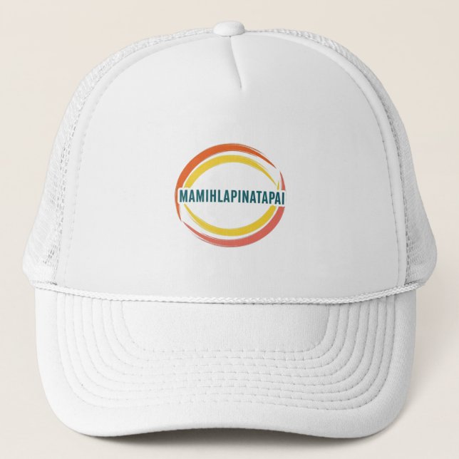 GORRA DE CAMIONERO MAMIHLAPINATAPAI (Anverso)