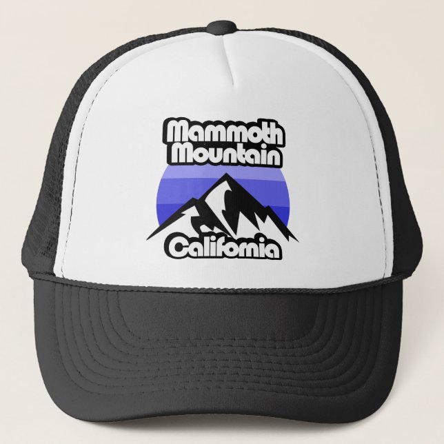 Gorra De Camionero Mammoth Mountain California (Anverso)