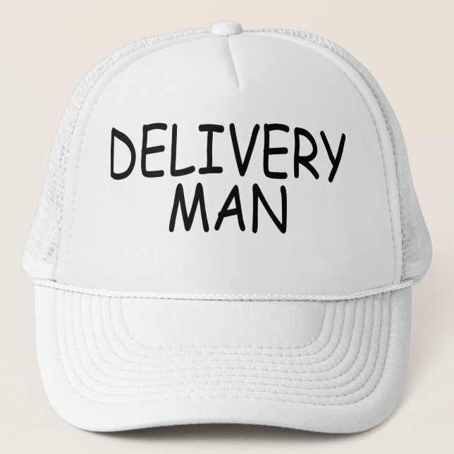 Gorra De Camionero man de la entrega (Anverso)