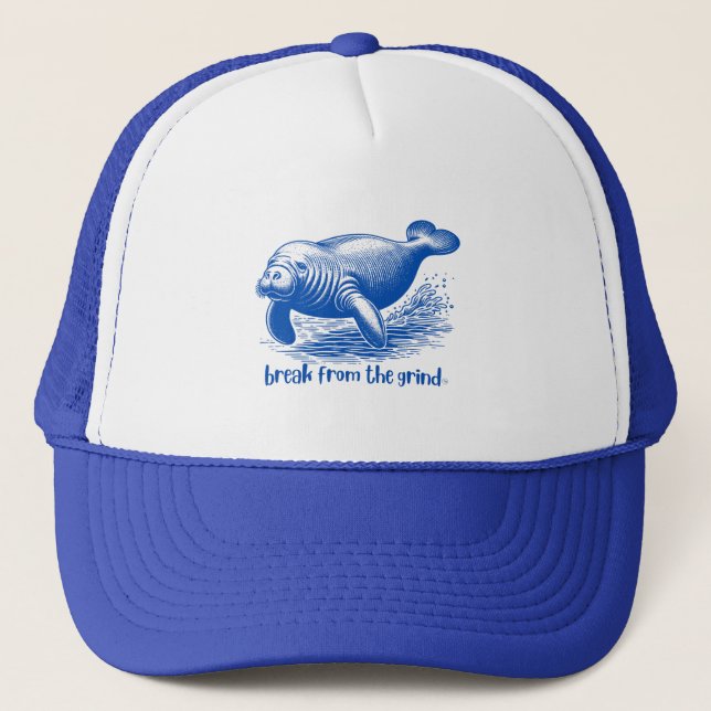 Gorra De Camionero Manatee BFTG (Anverso)