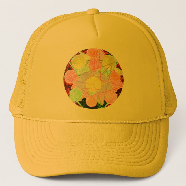 Gorra De Camionero Mandala (Anverso)