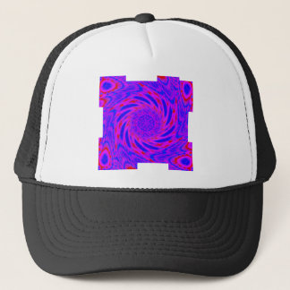 Gorra De Camionero Mandala-colorrosa-azul-LOVE-kaleidoscope RMDESIGN