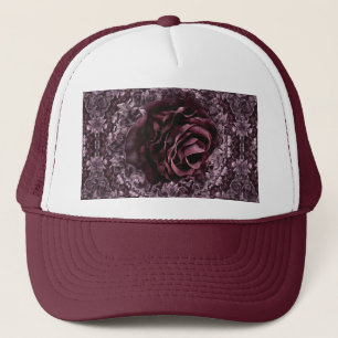Gorra De Camionero Mandala de rosa