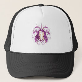 Gorra De Camionero Mandala de unicornio