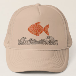 Gorra De Camionero Mandala Fish