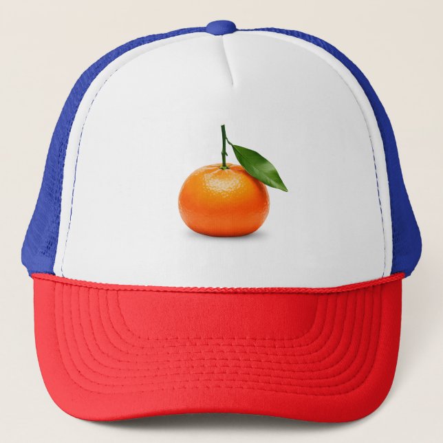 Gorra De Camionero Mandarina (Anverso)