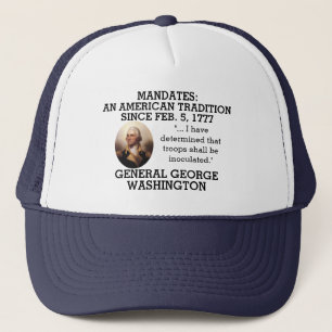 Gorra De Camionero Mandatos de George Washington desde 1777