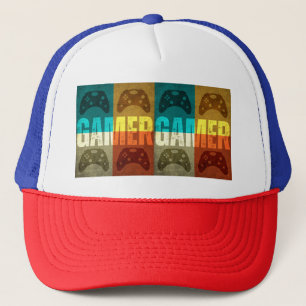 GORRA DE CAMIONERO MANDO DE VIDEOJUEGOS RETRO GAMER