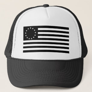Gorra De Camionero Manga, Bandera de Betsy Ross o Bandera Americana d