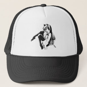 Gorra De Camionero Manga, Neko Gatita Animal Furry Kawaii Loli