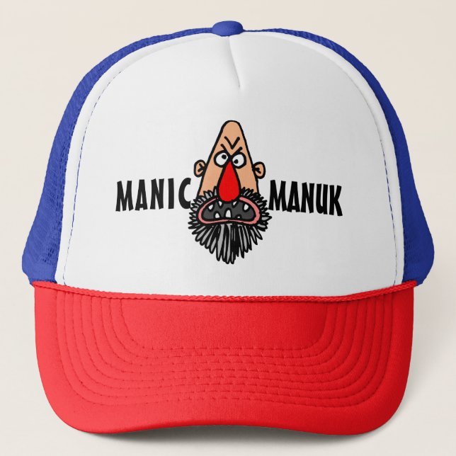 GORRA DE CAMIONERO MANIC MANUK TRUCKER HAT (Anverso)