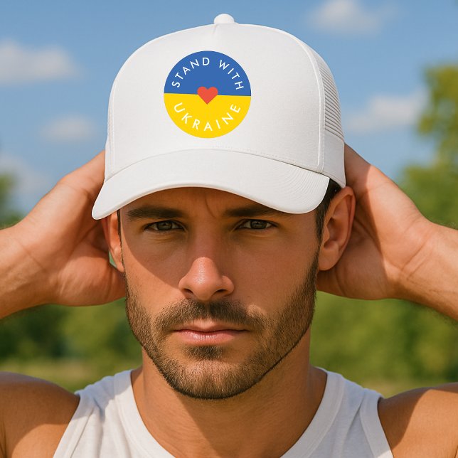 Gorra De Camionero Manifestación ucraniana contra la guerra (Subido por el creador)