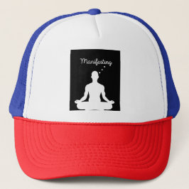 Gorra De Camionero Manifiesto de la meditación visual para vibracione