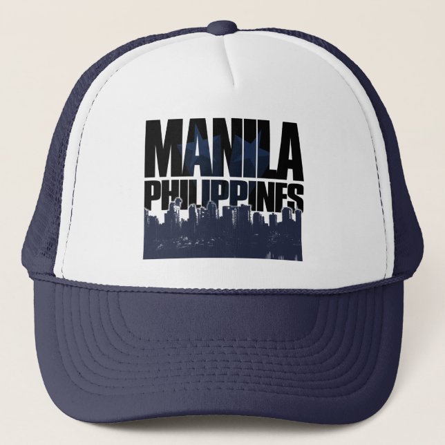 Gorra De Camionero Manila FILIPINAS (Anverso)