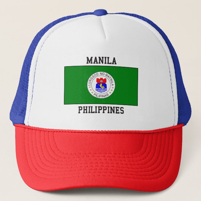 Gorra De Camionero Manila Filipinas (Anverso)