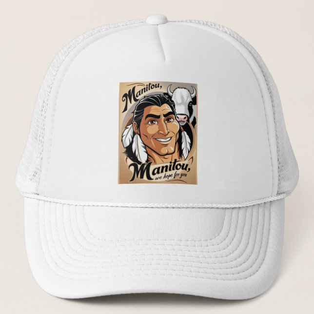 Gorra De Camionero Manitou (Anverso)