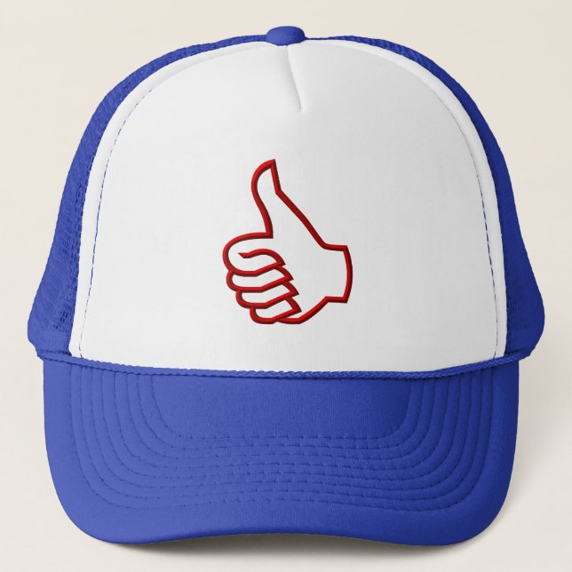 Gorra De Camionero Mano arriba (Anverso)