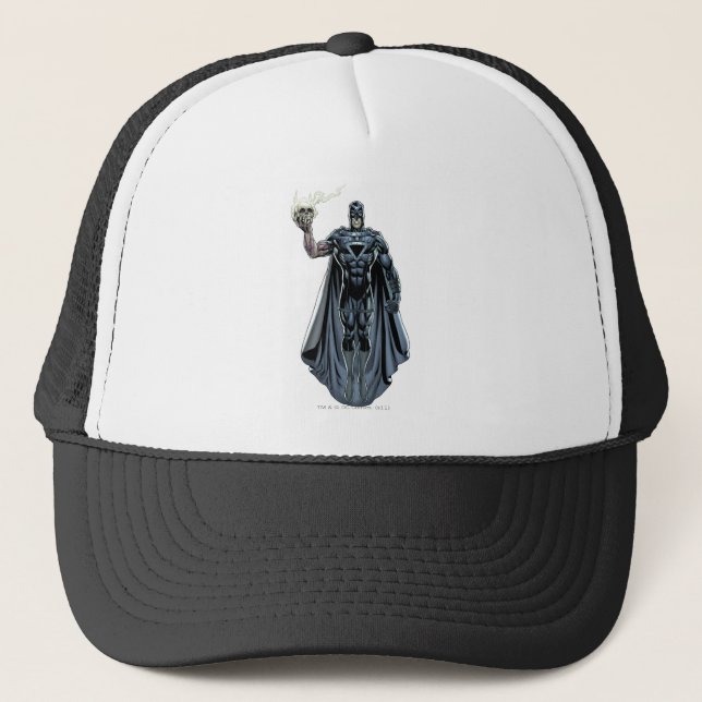 Gorra De Camionero Mano negra con cráneo 2 (Anverso)