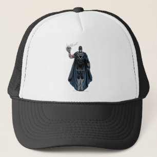 Gorra De Camionero Mano negra con el cráneo 1