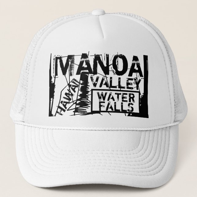 GORRA DE CAMIONERO MANOA VALLEY WATERFALLS TOUR (Anverso)