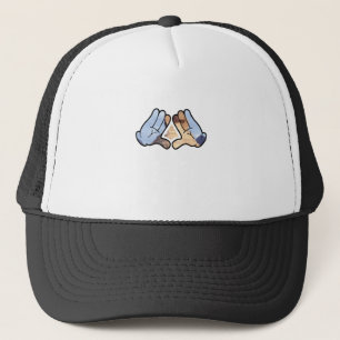 Gorra De Camionero manos iluminadas