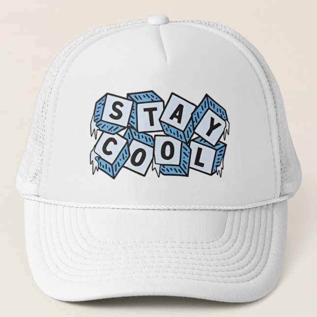 Gorra De Camionero Mantén los cubos de hielo de Guay (Anverso)