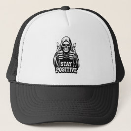 Gorra De Camionero Mantén Positivo