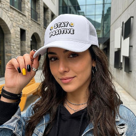 Gorra De Camionero Mantén Positivo