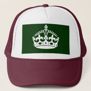 Gorra De Camionero Mantener el símbolo de la CORONA TRANQUILO en la d