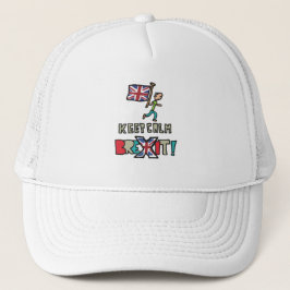 Gorra De Camionero Mantener la calma Brexit