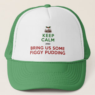 Gorra De Camionero Mantener la calma Figgy Pudding