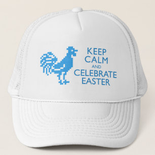 GORRA DE CAMIONERO MANTENER LA CALMA Y CELEBRAR EL PASO