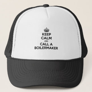 Gorra De Camionero Mantener la calma y llamar a un fabricante de cald