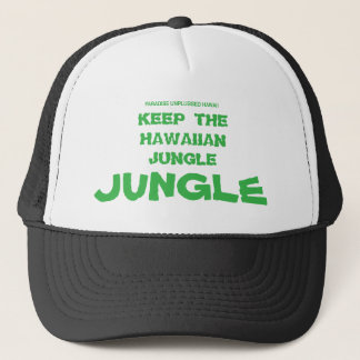 GORRA DE CAMIONERO MANTENER LA JUNGLE HAWAIANA