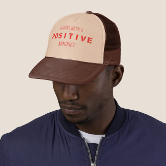 Gorra De Camionero Mantener positivo