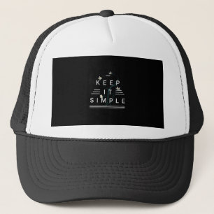 Gorra De Camionero MANTENER UN Diseño SENCILLO