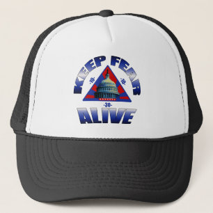 Gorra De Camionero Mantenga el miedo vivo