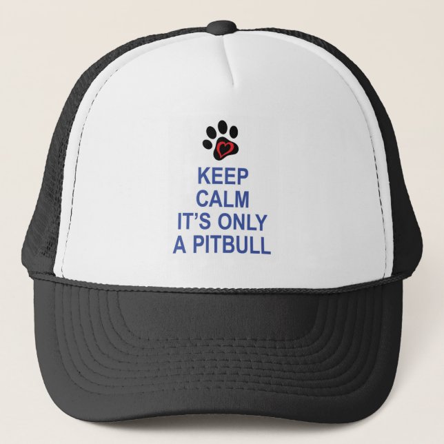 Gorra De Camionero Mantenga tranquilo… y AME (Anverso)
