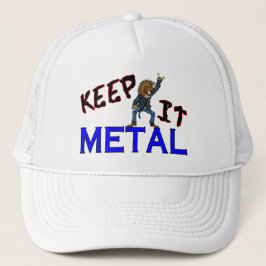 Gorra De Camionero Manténgalo metalizado