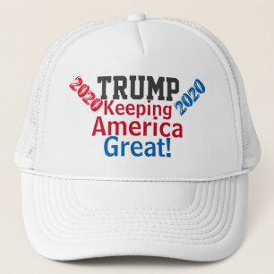 Gorra De Camionero Manteniendo a Estados Unidos Gran Azul Blanco Rojo